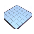 china factory Solid color glazed blue ceramic mosaic tiles design